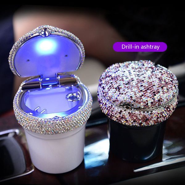 car ashtray auto car truck led light portable crystal diamond ash tray ashtray storage cup for girls woman
car ashtray auto car truck led light portable crystal diamond ash tray ashtray storage cup for girls woman