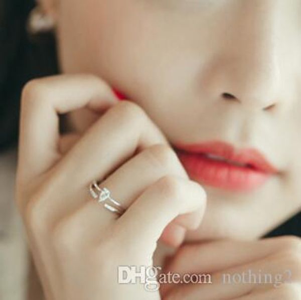 luxury jewelry s925 sterling silver rings for women wedding rings open zircon double -deck rings fashion, Golden;silver
luxury jewelry s925 sterling silver rings for women wedding rings open zircon double -deck rings fashion, Golden;silver