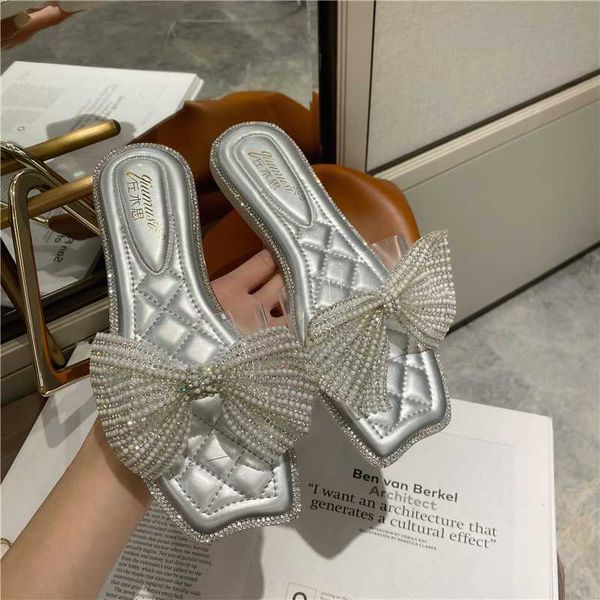 sandals slippers women outside 2020 summer transparent slippers rhinestone bow design flats ladies elegant flats, Black
sandals slippers women outside 2020 summer transparent slippers rhinestone bow design flats ladies elegant flats, Black