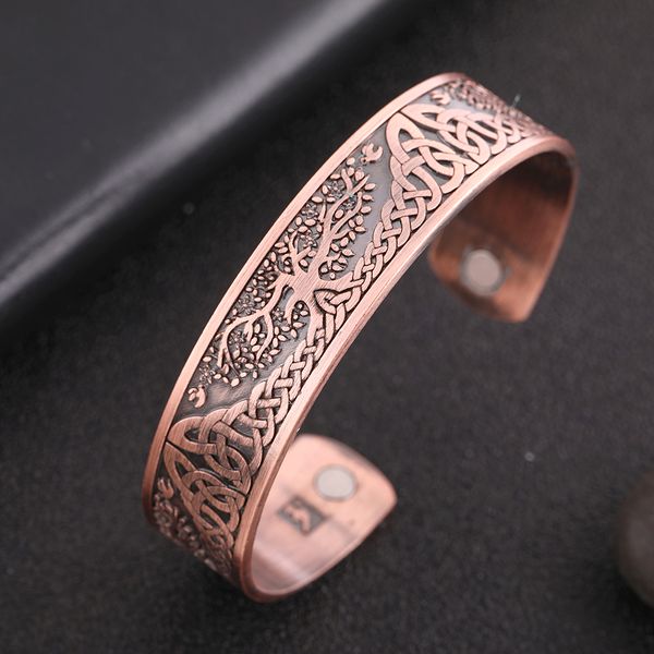 viking bracelet retro life tree bracelet stainless steel zinc alloy magnetic size adjustable length 180mm weight 25.9 g, Black
viking bracelet retro life tree bracelet stainless steel zinc alloy magnetic size adjustable length 180mm weight 25.9 g, Black