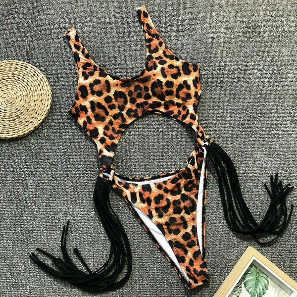 summer women one-piece suits tassels monokini swimwear bikini tassel swimsuit leopard printed padded beachwear bathing suit, White;black
summer women one-piece suits tassels monokini swimwear bikini tassel swimsuit leopard printed padded beachwear bathing suit, White;black