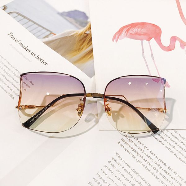 2020 new sunglasses women crystal irregular sun glasses ladies rimless eyewear female glasses uv400, White;black
2020 new sunglasses women crystal irregular sun glasses ladies rimless eyewear female glasses uv400, White;black