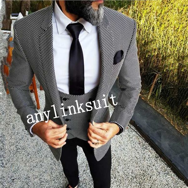 new popular one button polka dot groom tuxedos notch lapel men wedding party groomsmen 3 pieces suits (jacket+pants+vest+tie) k101, Black;gray
new popular one button polka dot groom tuxedos notch lapel men wedding party groomsmen 3 pieces suits (jacket+pants+vest+tie) k101, Black;gray