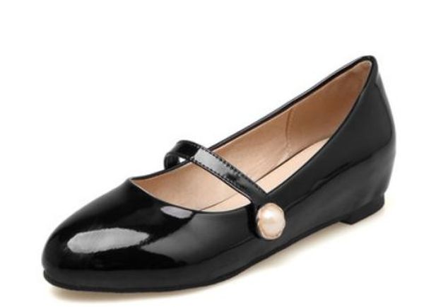 2019 women's shoes in spring and autumn with new style low heel coarse heel round head @105, Black
2019 women's shoes in spring and autumn with new style low heel coarse heel round head @105, Black