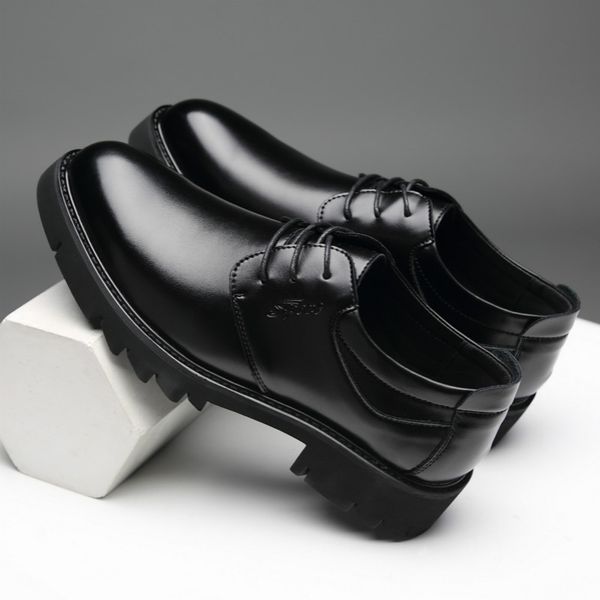 2020 new platform leather shoes mens new business casual mens shoes british korean shoes all-match breathable increased leather fashio, Black
2020 new platform leather shoes mens new business casual mens shoes british korean shoes all-match breathable increased leather fashio, Black