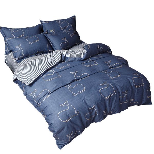 cute whale print duvet cover sets for single double bed kids adults 6 sizes 100% cotton bedding sets xf641-37
cute whale print duvet cover sets for single double bed kids adults 6 sizes 100% cotton bedding sets xf641-37