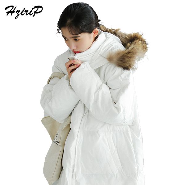 hzirip 2017 winter cotton padded jacket women long section students loose clothing thick jackets with cap solid sleeve femme, Black
hzirip 2017 winter cotton padded jacket women long section students loose clothing thick jackets with cap solid sleeve femme, Black