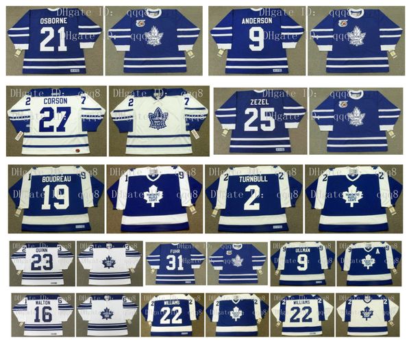 vintage toronto maple leafs jersey 2 ian turnbull 27 shayne corson 25 peter zezel 21 mark osborne 9 glenn anderson blue white hockey jerseys, Black;red
vintage toronto maple leafs jersey 2 ian turnbull 27 shayne corson 25 peter zezel 21 mark osborne 9 glenn anderson blue white hockey jerseys, Black;red
