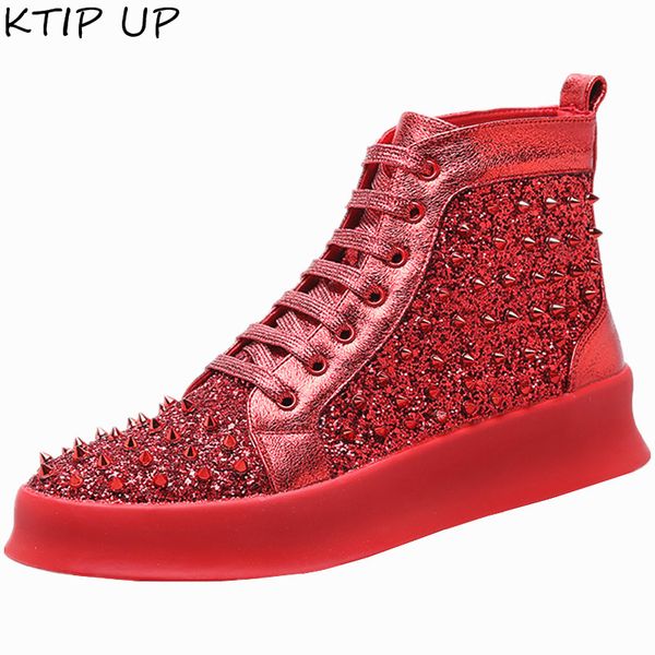 spring autumn fashion rivet sneakers men shoes fashion ankle boots men boots lace up hip hop shoes casual, Black
spring autumn fashion rivet sneakers men shoes fashion ankle boots men boots lace up hip hop shoes casual, Black