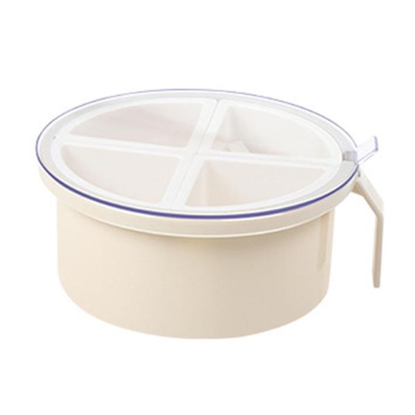 grade pp 4 grids with spoon home kitchen spices storage large capacity countersugar salt transparent lid seasoning box
grade pp 4 grids with spoon home kitchen spices storage large capacity countersugar salt transparent lid seasoning box
