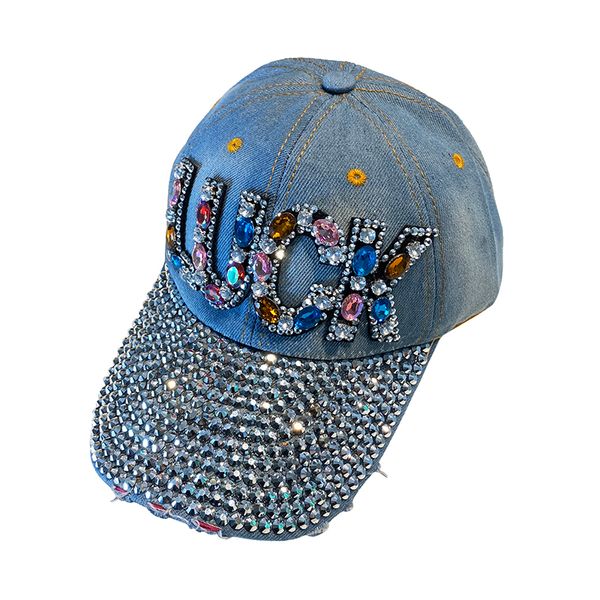 fashion luxury designer colorful diamonds jeans demin summer baseball ball caps for women casual travel outdoor sun hat, Blue;gray
fashion luxury designer colorful diamonds jeans demin summer baseball ball caps for women casual travel outdoor sun hat, Blue;gray