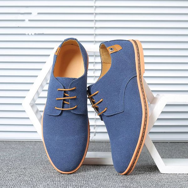 2019 spring suede leather men shoes oxford casual classic sneakers for male comfortable footwear big size 38-46, Black
2019 spring suede leather men shoes oxford casual classic sneakers for male comfortable footwear big size 38-46, Black