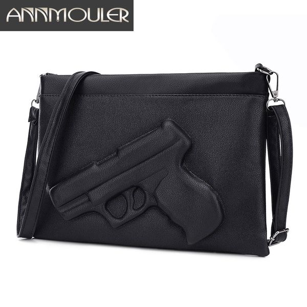 annmouler women handbag women clutch bag 3d gun embossed pistol bag designer envelope crossbody for girls
annmouler women handbag women clutch bag 3d gun embossed pistol bag designer envelope crossbody for girls