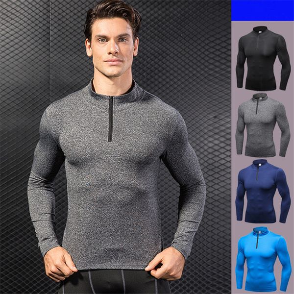 gym zipper o-neck jacket men breathale workout training mens jackets long sleeve tight joggings sports jacket, Black;red
gym zipper o-neck jacket men breathale workout training mens jackets long sleeve tight joggings sports jacket, Black;red