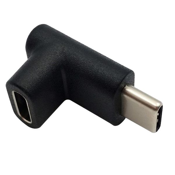 type-c male to female adapter plug right angle support charge & sync function converter
type-c male to female adapter plug right angle support charge & sync function converter