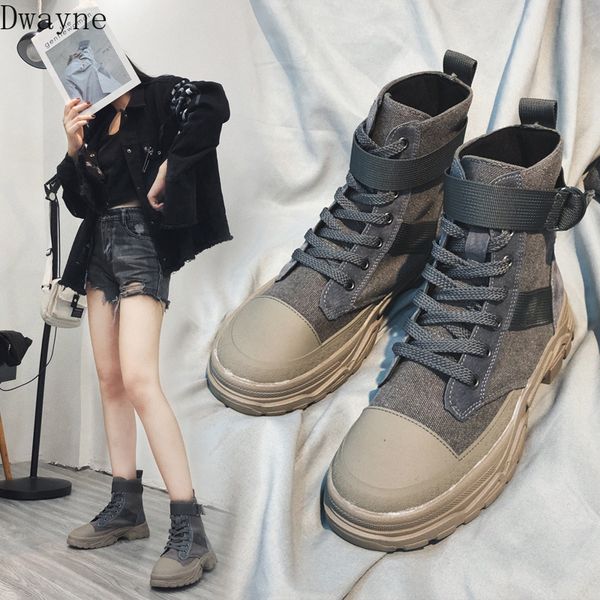 boots female 2020 new wild england wind breathable high to help tide shoes, Black
boots female 2020 new wild england wind breathable high to help tide shoes, Black