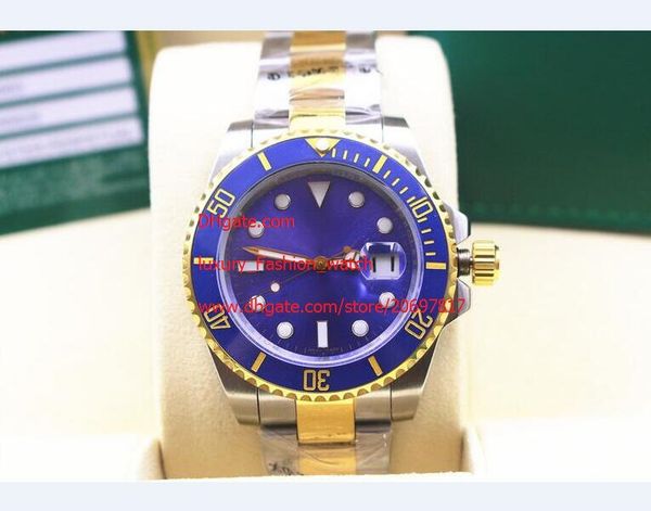 wristwatches automatic 116613lb 40mm two tone blue ceramic bezel dial luminous mens men's watch watches original box file, Slivery;brown
wristwatches automatic 116613lb 40mm two tone blue ceramic bezel dial luminous mens men's watch watches original box file, Slivery;brown