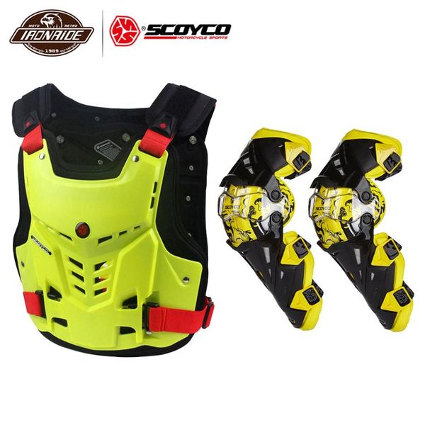 scoyco motorcycle jacket motorcycle chest protector body armor motocross off-road racing vest+motorcycle knee protector
scoyco motorcycle jacket motorcycle chest protector body armor motocross off-road racing vest+motorcycle knee protector