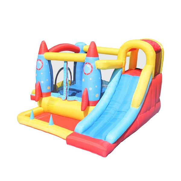 commercial rocket inflatable slide with marine ball pit for kids party garden play fun dry slide rocket inflatable for sale w/ air blower
commercial rocket inflatable slide with marine ball pit for kids party garden play fun dry slide rocket inflatable for sale w/ air blower