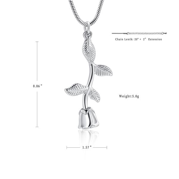 gf9998 silver, gold, black and rose gold stainless steel cremation necklace - rose flower urn women gift locket for loved one ashes keepsake
gf9998 silver, gold, black and rose gold stainless steel cremation necklace - rose flower urn women gift locket for loved one ashes keepsake