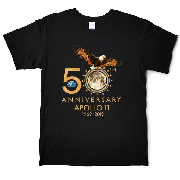 50th apollo 11 moon landing 1969-2019 t shirt funny men's cotton retro t-shirt round neck short sleeve street tees shirt casual printed, White;black
50th apollo 11 moon landing 1969-2019 t shirt funny men's cotton retro t-shirt round neck short sleeve street tees shirt casual printed, White;black
