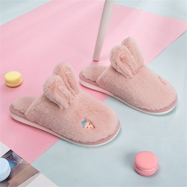 ear home slipper woman shoes winter warm short plush indoor slipper for woman large size flat house 2020, Black 
ear home slipper woman shoes winter warm short plush indoor slipper for woman large size flat house 2020, Black