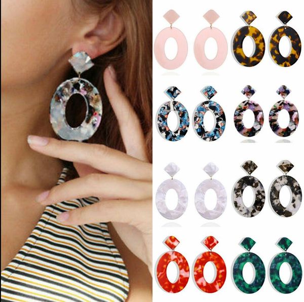 Женская мода Ацетат Овальные Большие Серьги Падения Преувеличены Старинные Серь
Женская мода Ацетат Овальные Большие Серьги Падения Преувеличены Старинные Серь