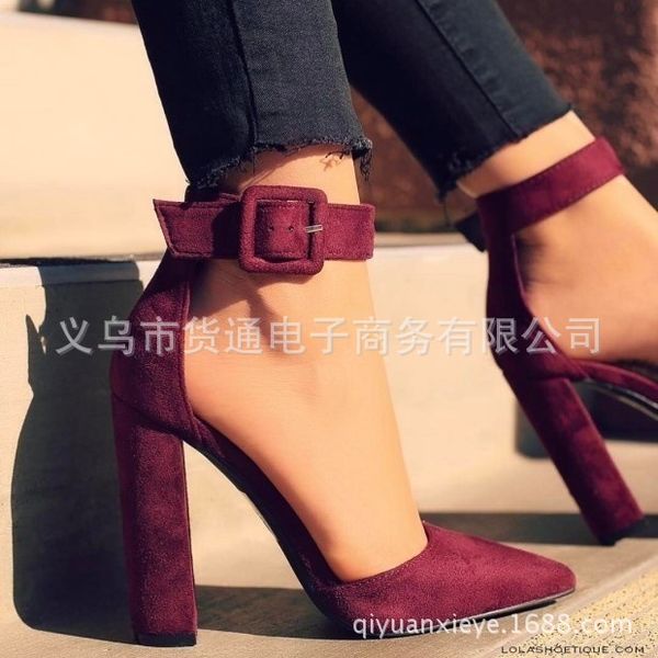 2019 spring and autumn korean fashion elegant pointed high heels large size deodorant women's single shoes, Black
2019 spring and autumn korean fashion elegant pointed high heels large size deodorant women's single shoes, Black