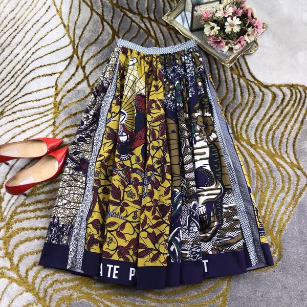 1,12 2020 spring new vintage высокий конец элегантных женщин высокой талией животных печать temperament хлопка плиссированные юбки, Black
1,12 2020 spring new vintage высокий конец элегантных женщин высокой талией животных печать temperament хлопка плиссированные юбки, Black