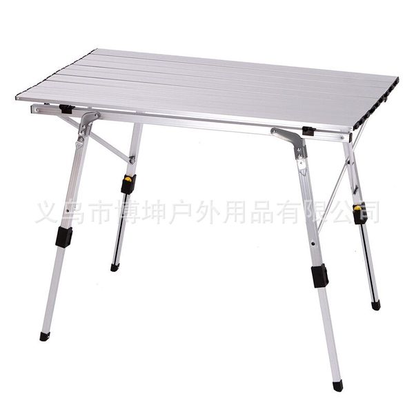 Outdoor Table Folding Table Picnic Minimalist Modern Bbq Aluminum Camping Adjustable Height Portable Propaganda