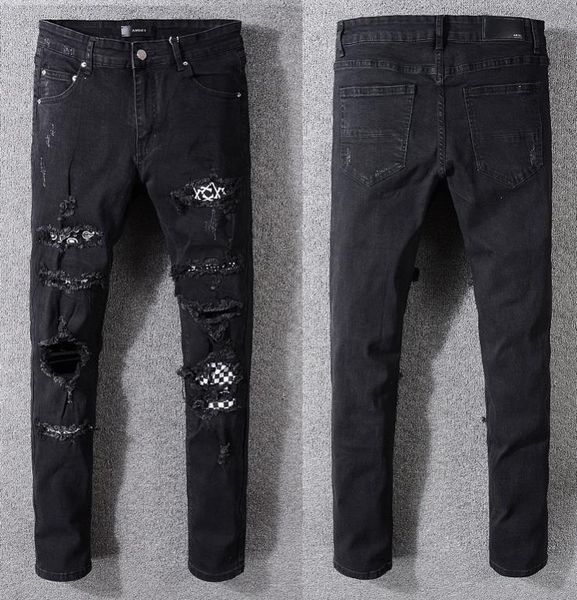 fashion tide brand men designer luxury wild quality man cotton trousers slim boutique selling mens stretch jeans, Blue
fashion tide brand men designer luxury wild quality man cotton trousers slim boutique selling mens stretch jeans, Blue