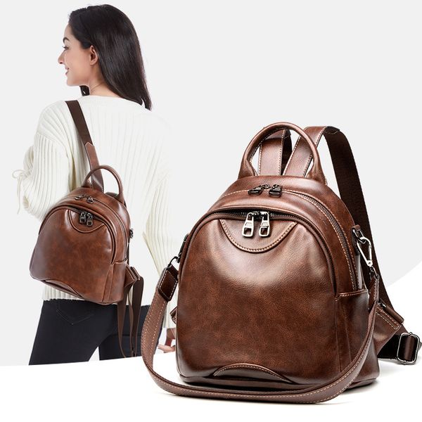 backpack women fashion vintage soft leather small backpack anti dtheft multifunctional wild travelbackpacks bags for mom
backpack women fashion vintage soft leather small backpack anti dtheft multifunctional wild travelbackpacks bags for mom