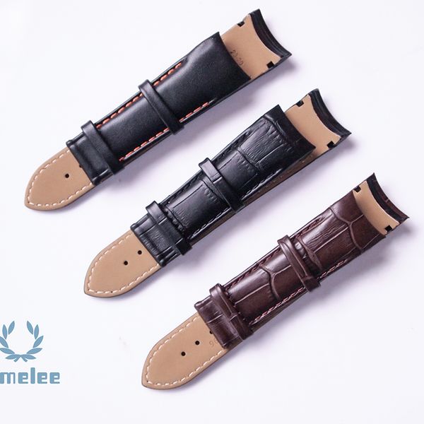 23mm (buckle 20mm) t035617a t035439 without buckle genuine leather curved end watchband for t035, Black;brown
23mm (buckle 20mm) t035617a t035439 without buckle genuine leather curved end watchband for t035, Black;brown
