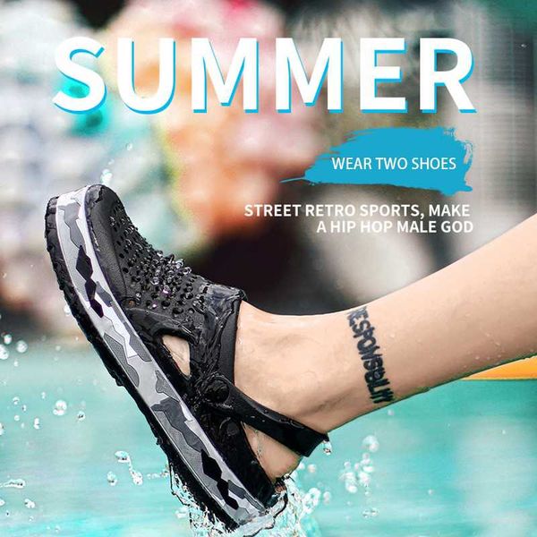 2020 comfortable holes garden beach shoes men outdoor sandals summer hollow flats waterproof sandal for man flip flops slipper
2020 comfortable holes garden beach shoes men outdoor sandals summer hollow flats waterproof sandal for man flip flops slipper