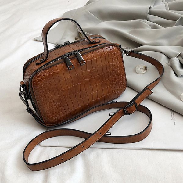 handbag women bag alligator pu leather organ shoulder crossbody bag vintage crocodile messenger
handbag women bag alligator pu leather organ shoulder crossbody bag vintage crocodile messenger
