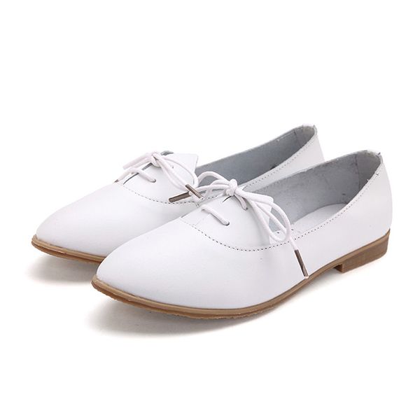 2020 spring women oxford shoes ballerina flats shoes women genuine leather moccasins lace up loafers white plus size, Black
2020 spring women oxford shoes ballerina flats shoes women genuine leather moccasins lace up loafers white plus size, Black