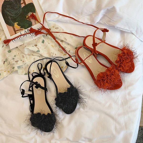 new fashion versatile low heel tassel cross strap women sandals ladies pointed toe high heels dress party shoes zapatos de mujer, Black
new fashion versatile low heel tassel cross strap women sandals ladies pointed toe high heels dress party shoes zapatos de mujer, Black