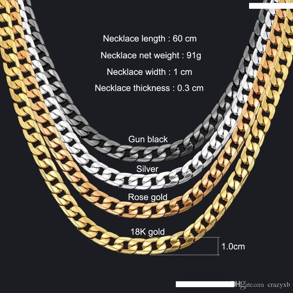 miami cuban link chain necklace 1cm silver gold color curb chain for men jewelry corrente de prata masculina wholesale mens necklace
miami cuban link chain necklace 1cm silver gold color curb chain for men jewelry corrente de prata masculina wholesale mens necklace