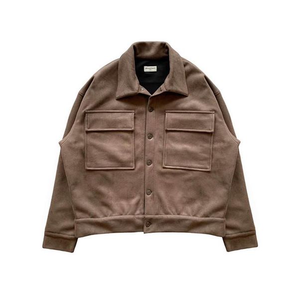 jackets lapel neck long sleeve fashion style homme clothing arnodefrance hip hop outerwear casual apparel mens autumn designer, Black;brown
jackets lapel neck long sleeve fashion style homme clothing arnodefrance hip hop outerwear casual apparel mens autumn designer, Black;brown