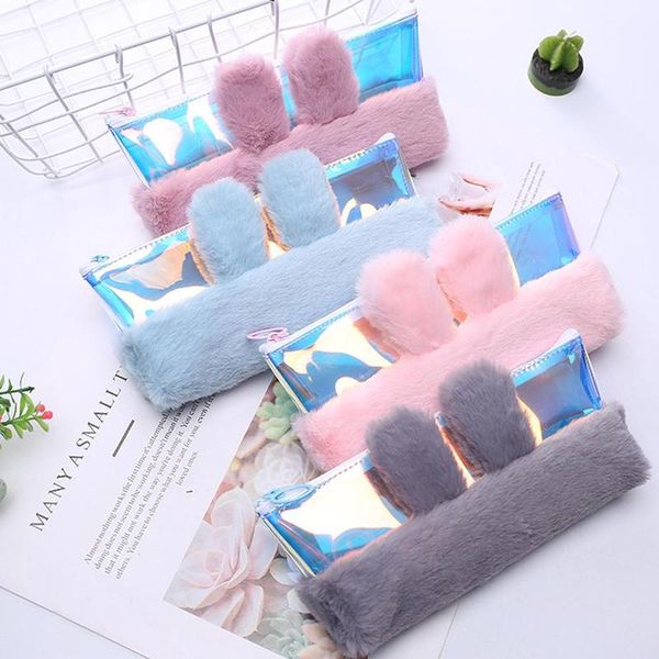 dazzle color plush triangle pen bag school gifts cute stationery case supplies pencil school e8k2
dazzle color plush triangle pen bag school gifts cute stationery case supplies pencil school e8k2
