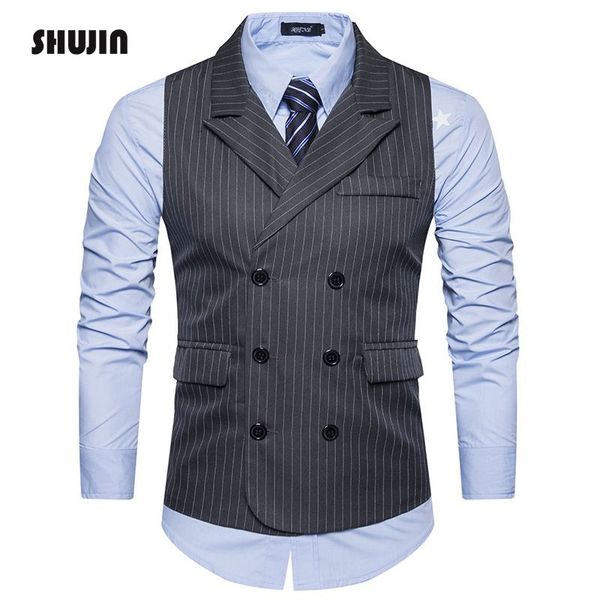 male wedding suit vests dress suit vest male england style casual vests casual double breasted shujin 2018 44, Black;white
male wedding suit vests dress suit vest male england style casual vests casual double breasted shujin 2018 44, Black;white