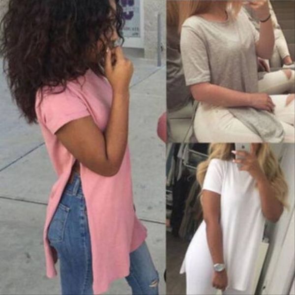 loose casual side slit t-shirt women cotton elastic girl loose casual side slit t-shirt women cotton elastic girl, White
loose casual side slit t-shirt women cotton elastic girl loose casual side slit t-shirt women cotton elastic girl, White
