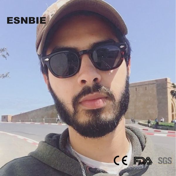 esnbie acetate sunglasses men round vintage rivet shades retro small sun glasses women oval brand designer goggle, White;black
esnbie acetate sunglasses men round vintage rivet shades retro small sun glasses women oval brand designer goggle, White;black