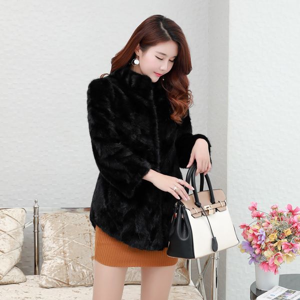 new luxury real coats women winter thick warm natural fur jacket outerwear genuine fur coat female wyq1577, Black
new luxury real coats women winter thick warm natural fur jacket outerwear genuine fur coat female wyq1577, Black