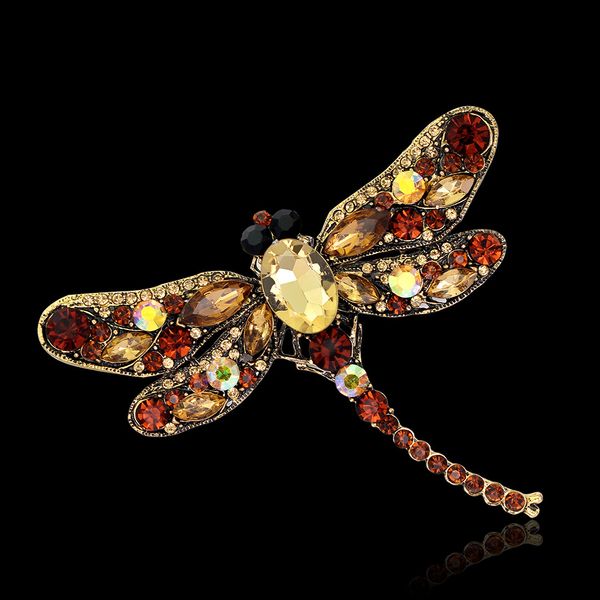 wholesale women's fashion natural insect animal lovely alloy rhinestone dragonfly brooch pins women/man girls gift ing, Gray
wholesale women's fashion natural insect animal lovely alloy rhinestone dragonfly brooch pins women/man girls gift ing, Gray
