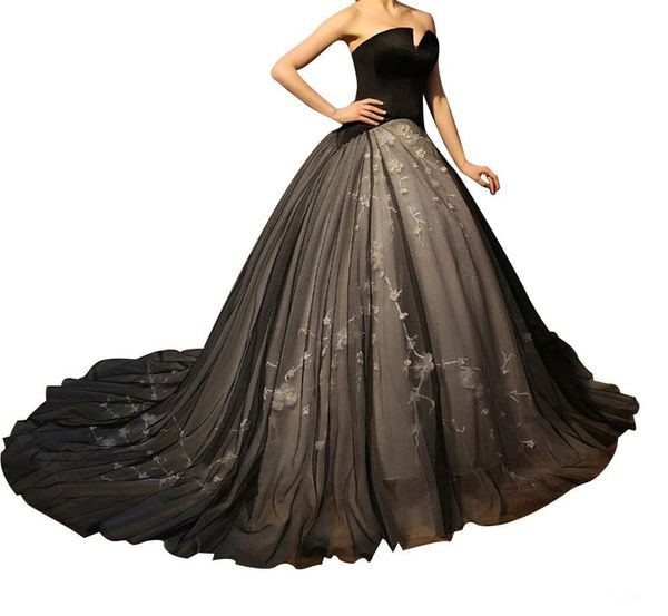 elegant black floral flower evening dresses a-line formal tulle lace plus size 2020 train vestido de noiva bridal gown ball robes de soiree, Black;red
elegant black floral flower evening dresses a-line formal tulle lace plus size 2020 train vestido de noiva bridal gown ball robes de soiree, Black;red