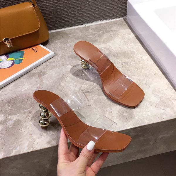 2020strange heel women slippers square toe transparency pvc sandals ladies mules summer gladiator casual slides, Black
2020strange heel women slippers square toe transparency pvc sandals ladies mules summer gladiator casual slides, Black