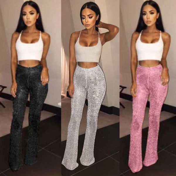 fashion womens high waist bell bottom long pants sequins party clubwear mesh party trouser wide leg pants, Black;white
fashion womens high waist bell bottom long pants sequins party clubwear mesh party trouser wide leg pants, Black;white