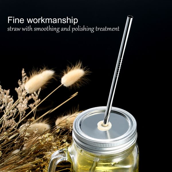 reusable drinking straws stainless steel straw set metal straight bend straws with a cleaning brush for mugs
reusable drinking straws stainless steel straw set metal straight bend straws with a cleaning brush for mugs