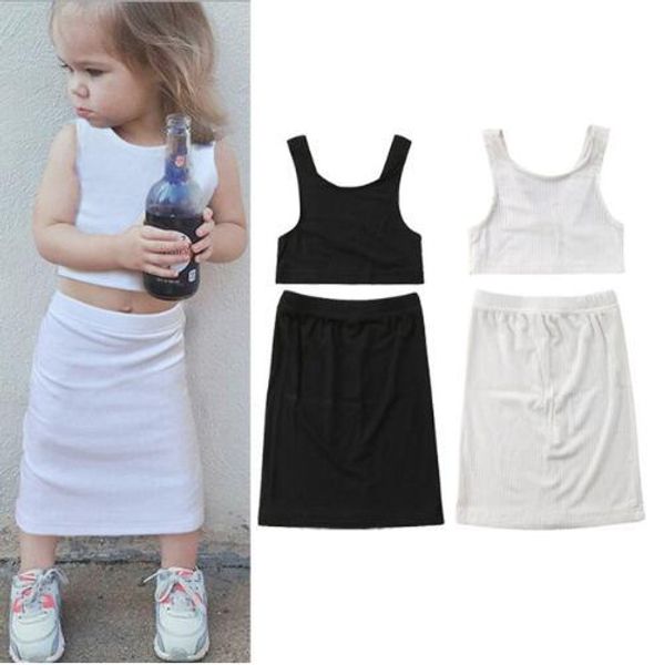 2020 summer kids girl skirts set sleeveless + knee length split skirt set toddler suits solid color girls for 0-5y, White
2020 summer kids girl skirts set sleeveless + knee length split skirt set toddler suits solid color girls for 0-5y, White
